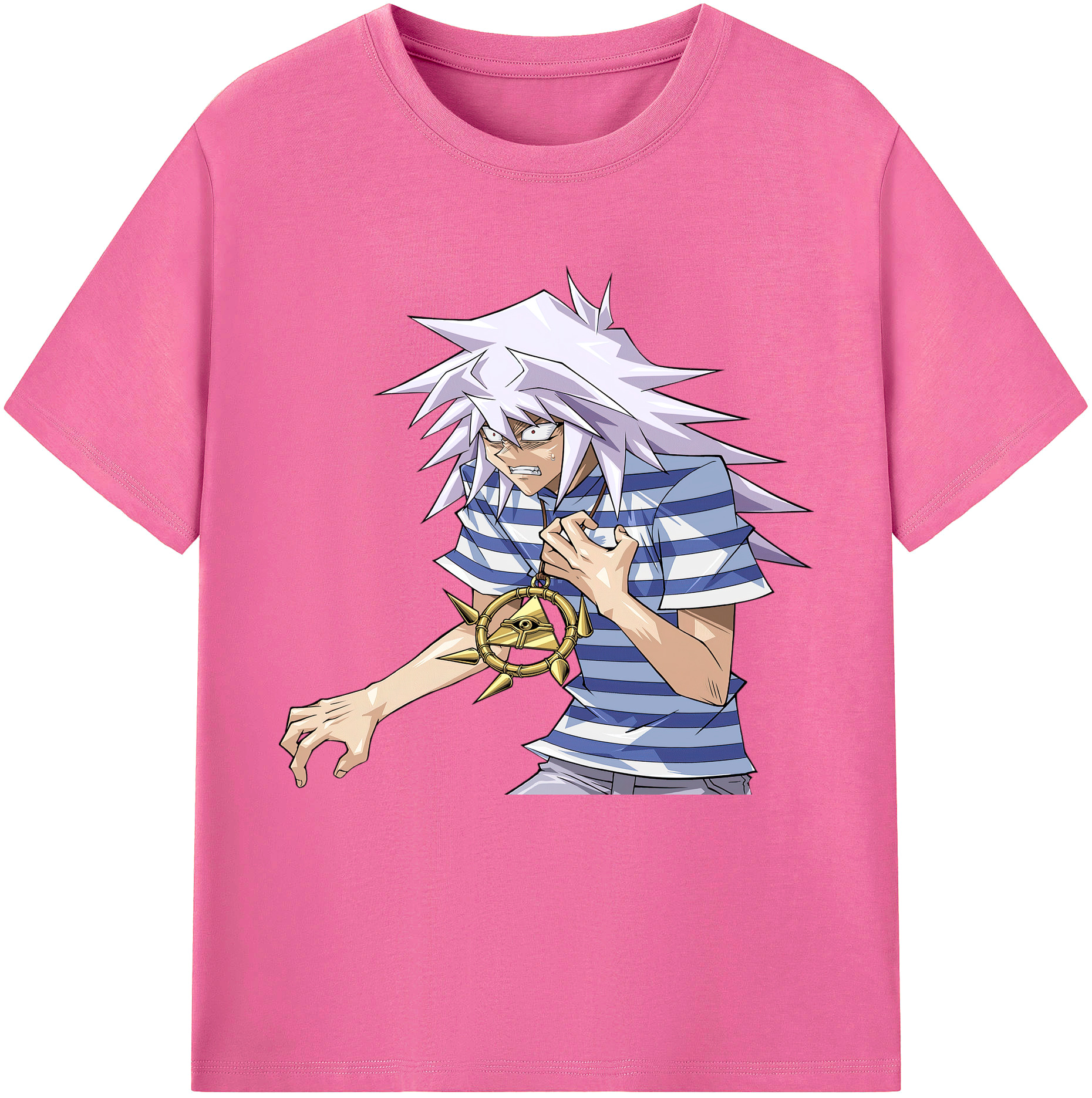 （画像用） 遊☆戯☆王 Yu-Gi-Oh! レディースカジュアルプリントTシャツ（綿100％）